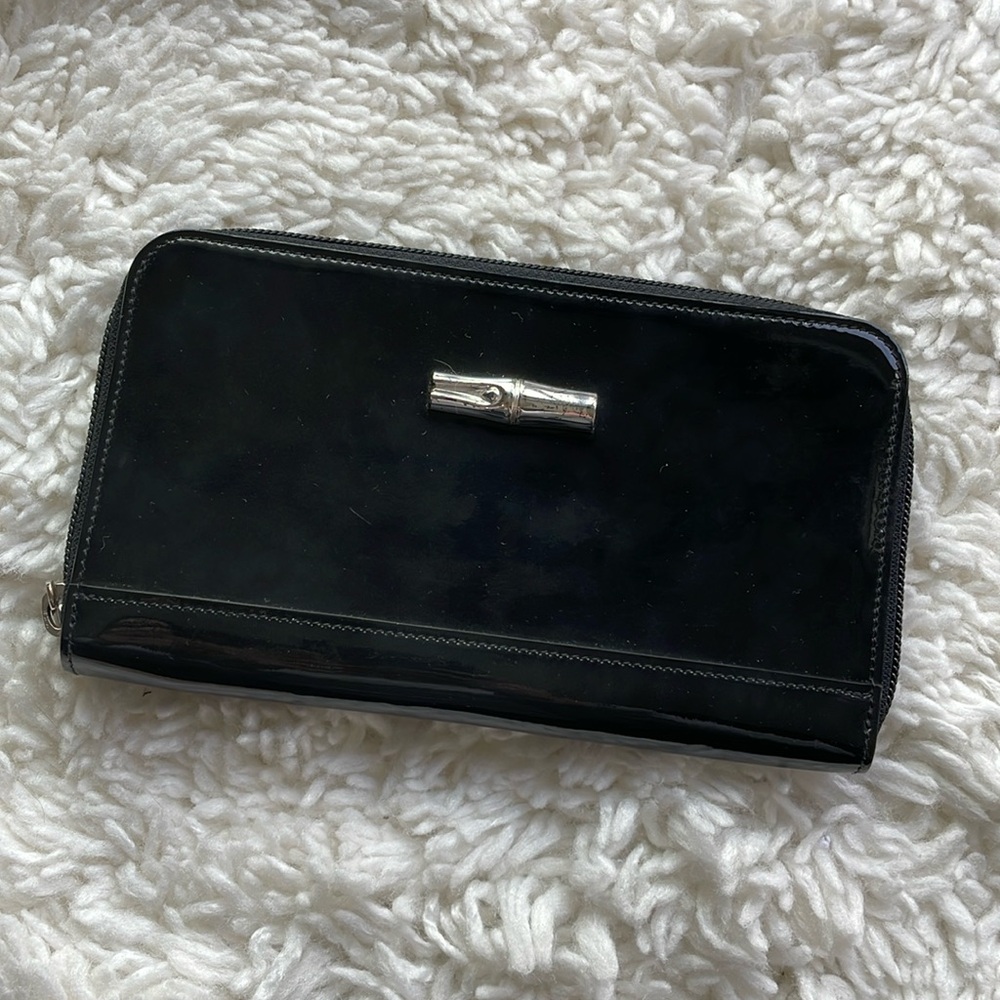 Longchamp‎ Patent Leather Wallet